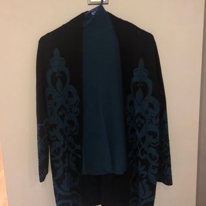 Chico’s turtle neck and cardigan